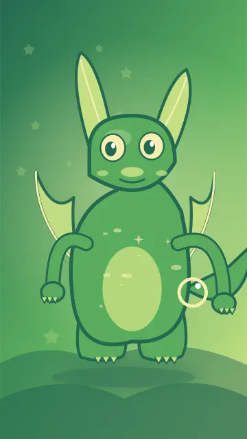 Clover Bud Rider 003, original Leaf wild monster