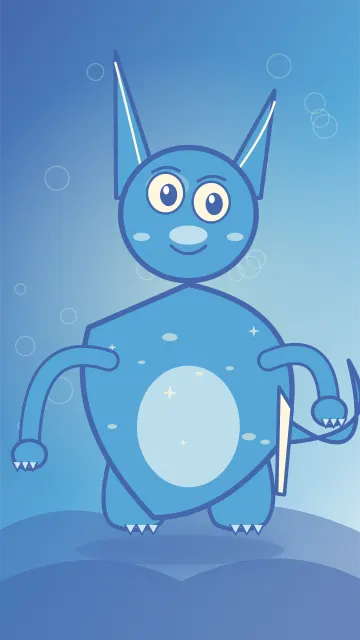 Gale Puff Rider 008, original Sky villain monster