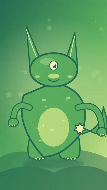 Sprout Bud Guardian 013, original Leaf hero monster