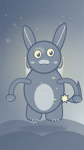 Pebble Tumble Scout 025, original Stone hero monster
