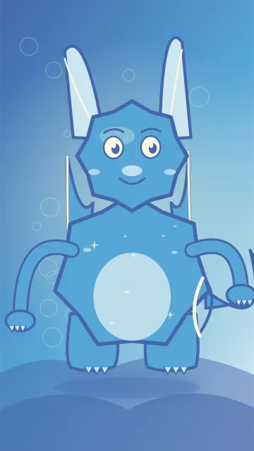 Zephyr Puff Scout 028, original Sky hero monster