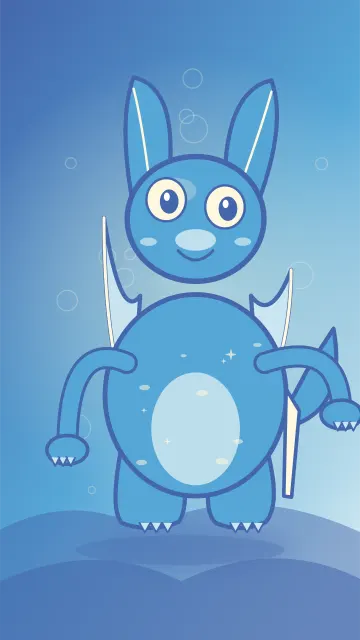 Gale Puff Keeper 038, original Sky villain monster