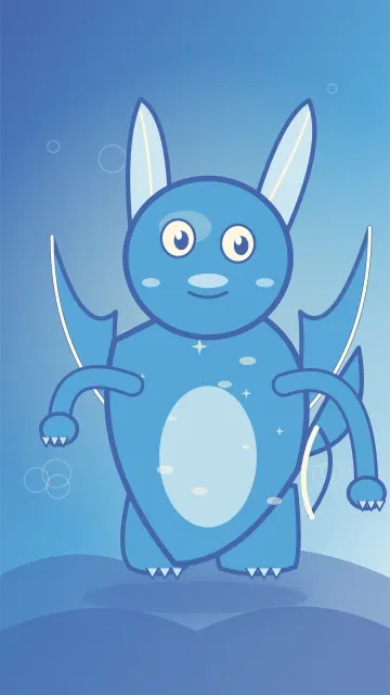 Zephyr Puff Champion 058, original Sky hero monster