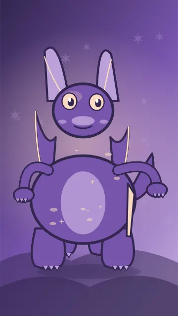 Whisper Wisp Scout 086, original Shadow villain monster