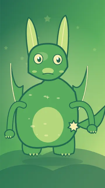 Sprout Bud Glider 103, original Leaf hero monster