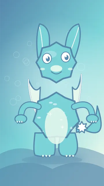 Frost Frostling Glider 109, original Ice hero monster