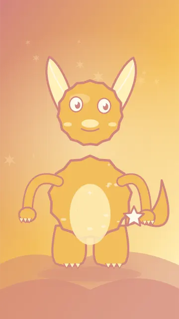 Twinkle Glow Guardian 137, original Light villain monster