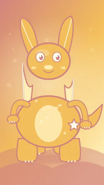 Twinkle Glow Glider 167, original Light villain monster