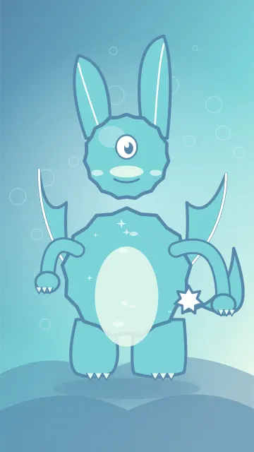 Frost Frostling Glider 169, original Ice hero monster