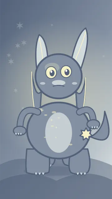 Pebble Tumble Scout 205, original Stone hero monster