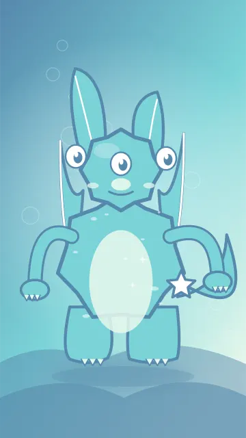 Icicle Frostling Scout 209, original Ice villain monster