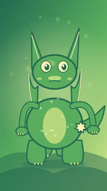 Sprout Bud Glider 223, original Leaf hero monster