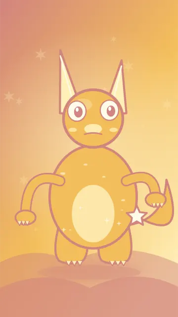 Twinkle Glow Guardian 257, original Light villain monster