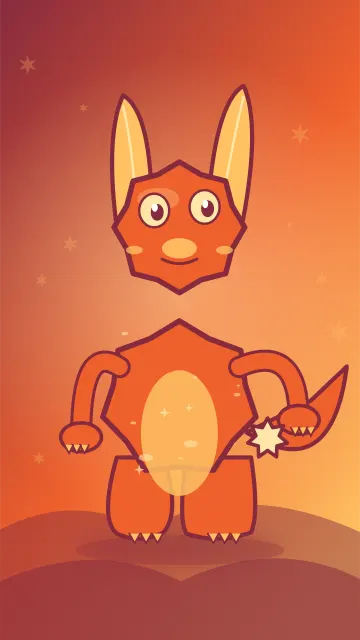 Ember Cub Keeper 271, original Fire hero monster