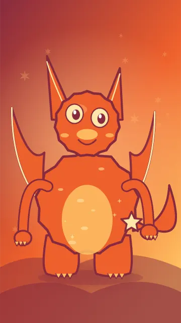 Torch Cub Glider 281, original Fire villain monster